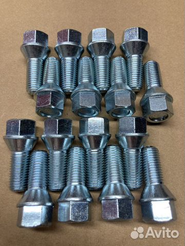 Болты колесные 12 * 1.5 * 24 мм