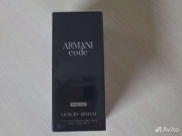 Giorgio Armani armani code 100ml parfum