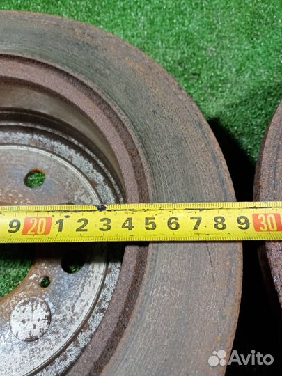 Диск тормозной (комплект) задний Toyota Alphard