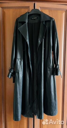 Плащ эко кожа Love Republic