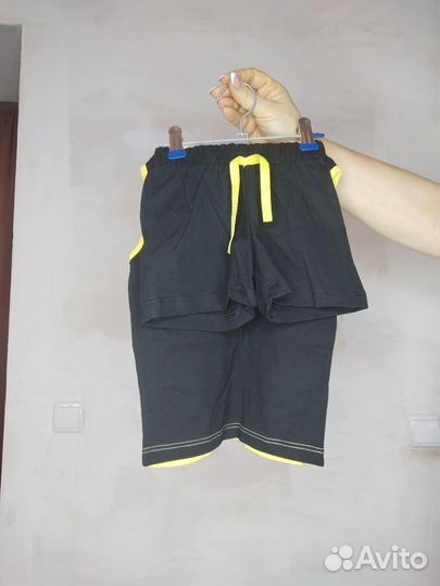 Спортивный летний костюм для мальчика с шортами