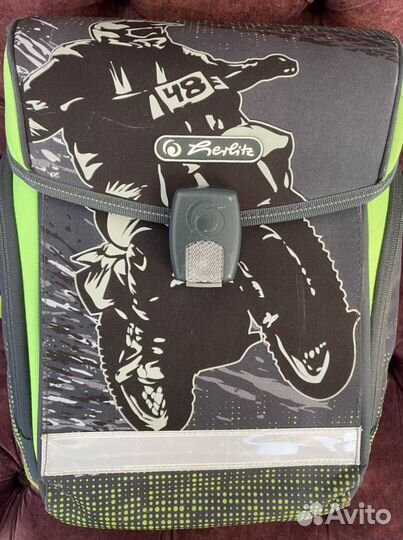 Школьный ранец (рюкзак) herlitz midi new plus