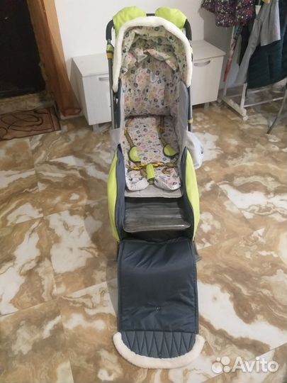 Детские санки-коляска ника нд7-2