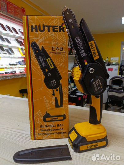 Аккумуляторная цепная пила Huter