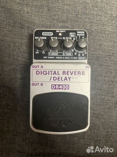 Гитарная педаль Behringer DR 400
