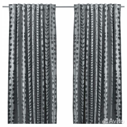 Гардины (шторы) gunni икеа