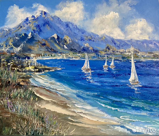 Картина маслом на холсте 40х50 см