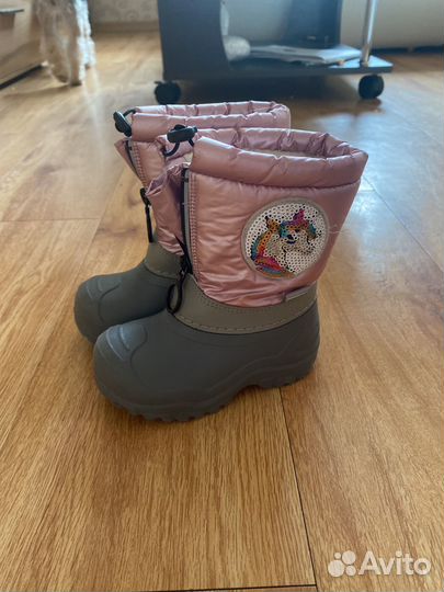 Ботинки демисезонные для девочки 23/24 размер