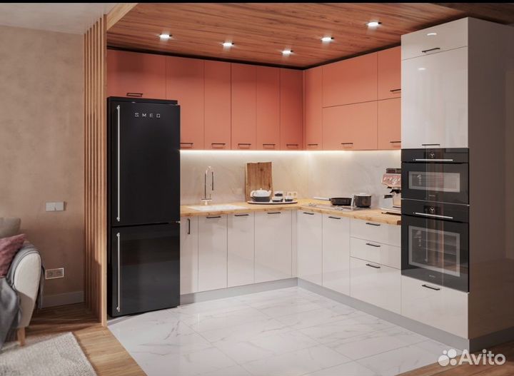 Кухня в стиле лофт