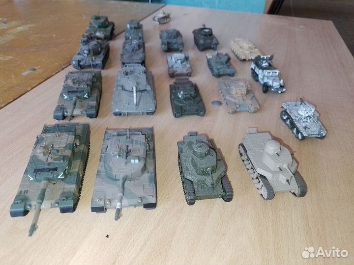Модели танков 1 72