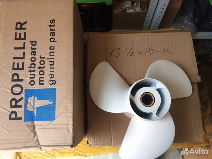 Винт лодочный Yamaha 6E5-45947-00-EL 13 1/2x15-K