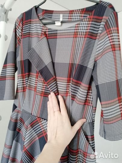 Платье в клетку