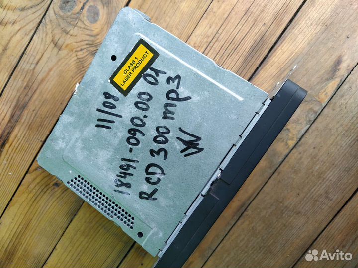 Автомагнитола с Фольксваген Гольф штатная