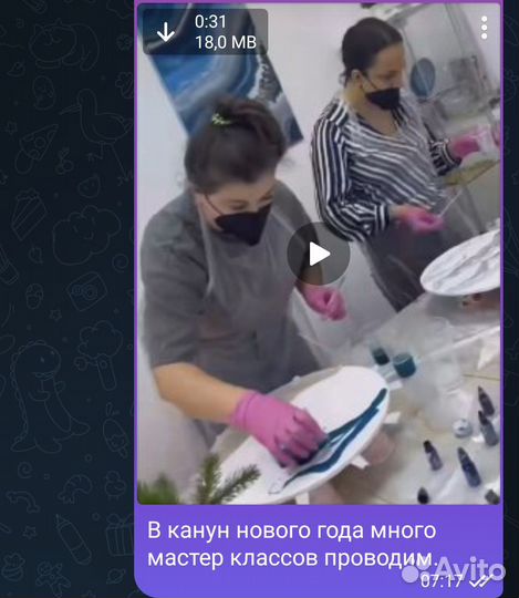 Мастер-класс картина из эпоксидной смолы