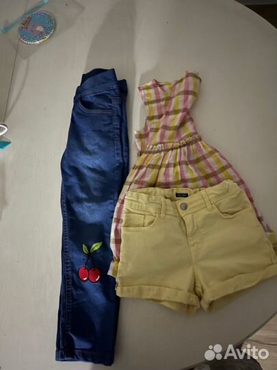 Пакет вещей на девочку 98, 104-110, 116-122