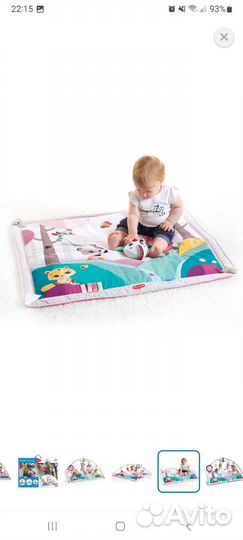 Развивающий коврик tiny love