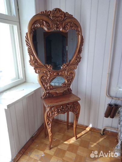 Трюмо трельяж с зеркалом ручной работы