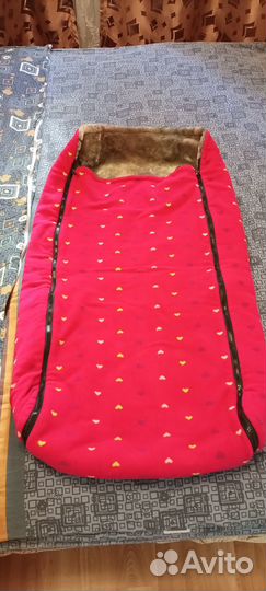 Детский конверт натуральный мех