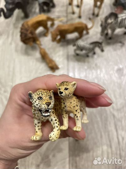 Фигурки животные африки Collecta, Schleich