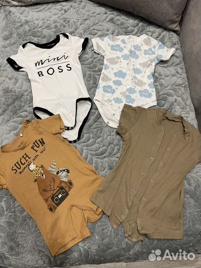 Детские вещи пакетом на мальчика 62 68