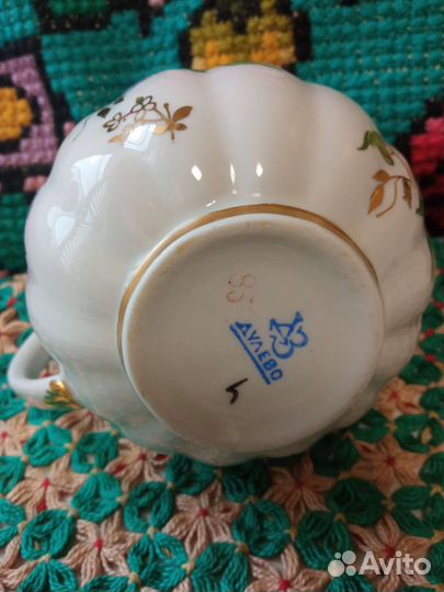 Чайный сервиз СССР дулево сирень