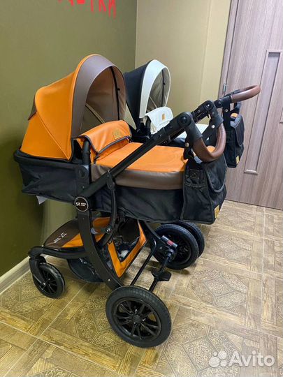 Коляска 3 в 1 новая трансформер + автолюлька