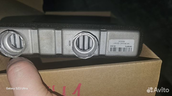 Радиатор печки infiniti fx45 (s50)