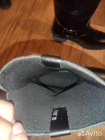 Сапоги мужские кожанные