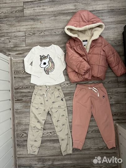 Детские вещи H&M, kiabi, пакетом