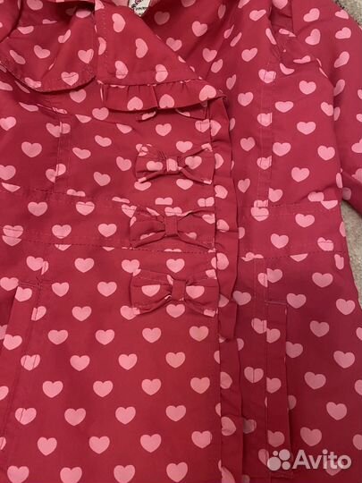 Ветровка для девочки 92-98