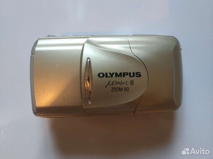 Пленочный фотоаппарат olympus mju ii. Зум 80