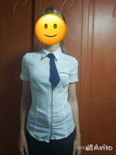 Блузка белая