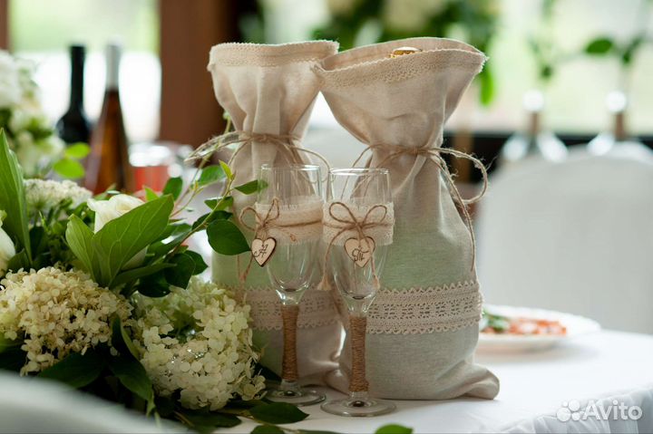 Бутылки на свадьбу