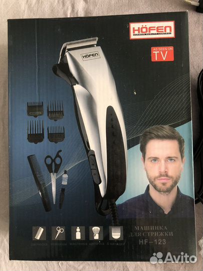 Машинка для стрижки волос новая hofen HF-123
