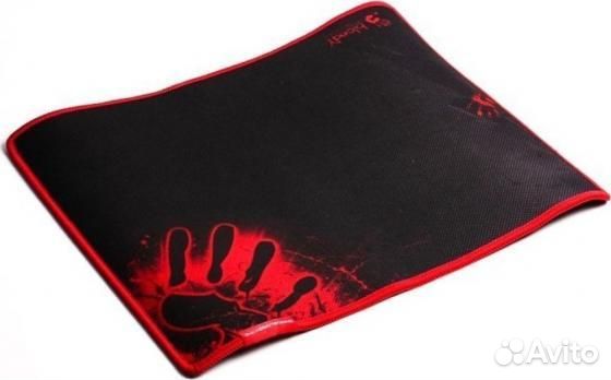 Коврик для мыши A4tech Bloody B-080S, черный с рис