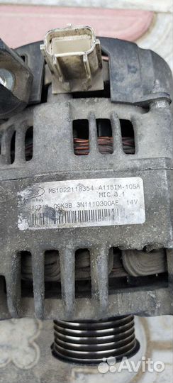 Генератор ford focus 2 1.6