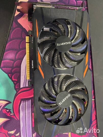 Видеокарта gigabyte GeForce GTX 1050Ti OC