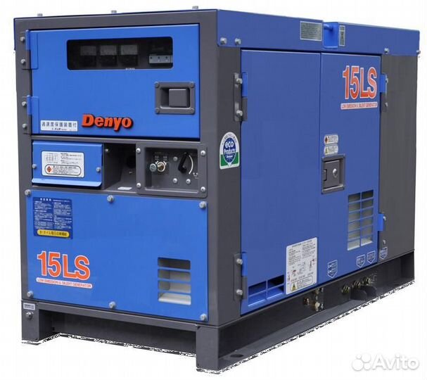 Дизельный генератор Denyo DCA-15LSK 10 кВт