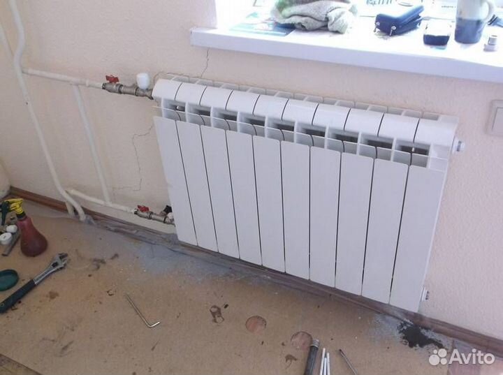 Замена радиаторов отопления. Химки