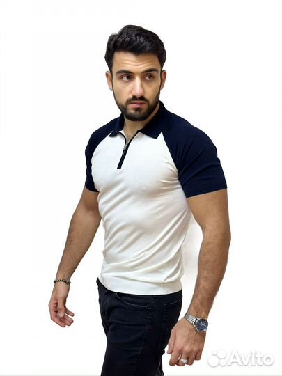 Brunello cucinelli поло премиум