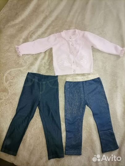 Вещи для девочки 1-2 года, 2 пакета