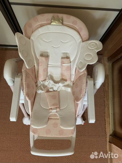 Детский стульчик для кормления happy baby