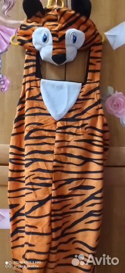 Карнавальный костюм Тигра, размер 92-122