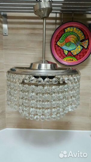 Хрустальные люстра и бра СССР