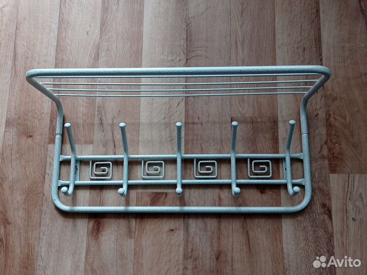 Вешалка настенная металлическая бу