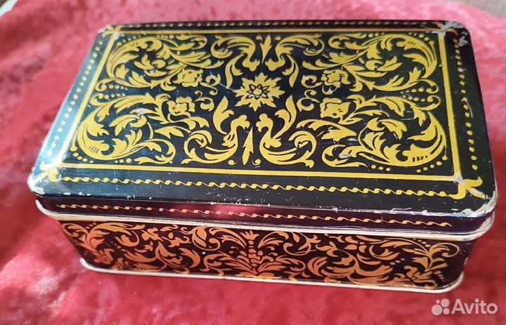 Шкатулки металлические СССР