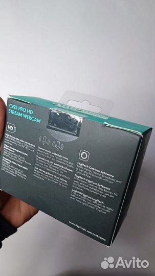 Веб-камера Logitech C922 Pro Stream Webcam