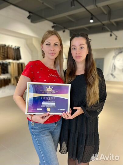 Обучение наращиванию волос