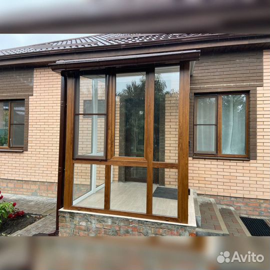 Тамбур,веранда из пвх под заказ