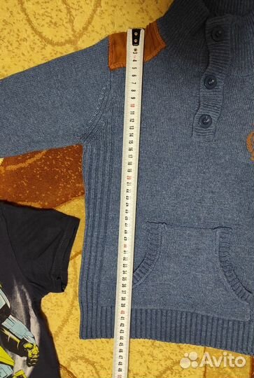Рубашка, джинсы, кофта, футболка р. 116-120